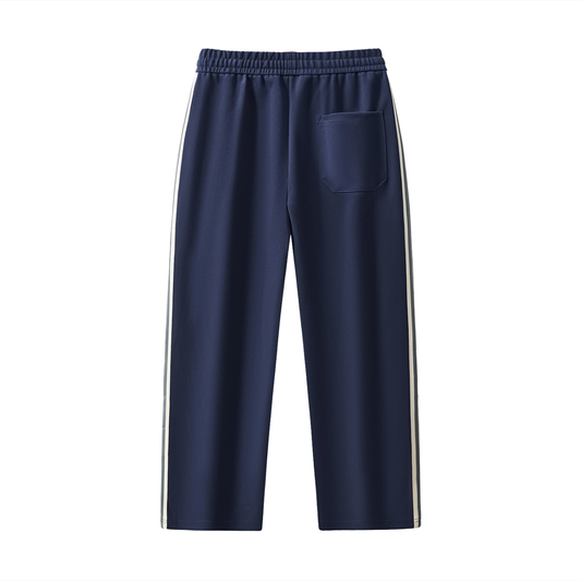 Tell The Truth Stripe Straight-Leg  Pants