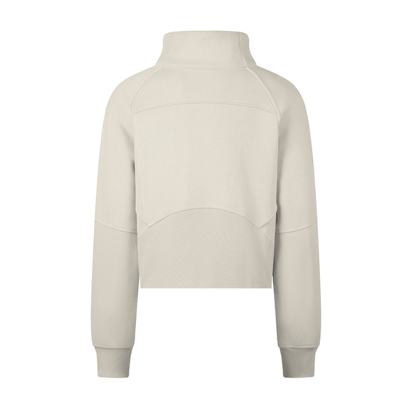 Women's Tell The Truth Cropped Half-Zip Sweatshirt
