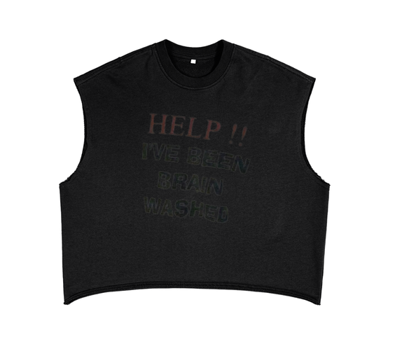 Tell The Truth Help Boxy Tank Top