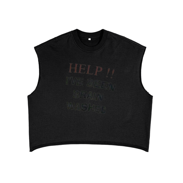 Tell The Truth Help Boxy Tank Top