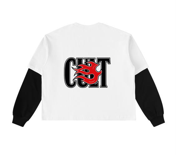 T Long Sleeve Cotton T-Shirt
