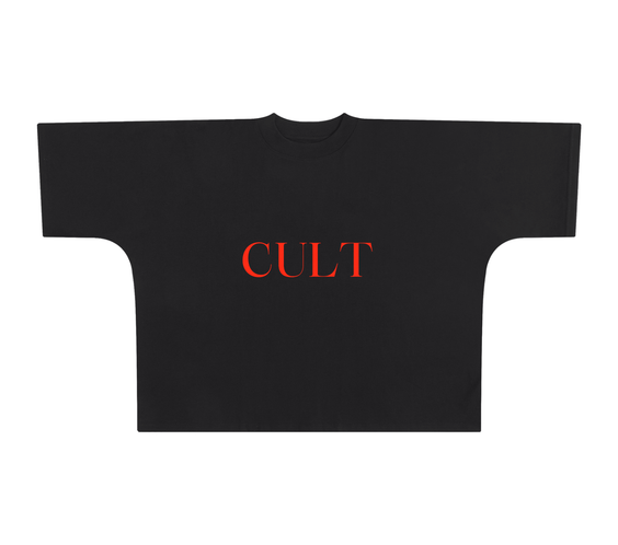 Cult Pattern Cut Boxy Tee