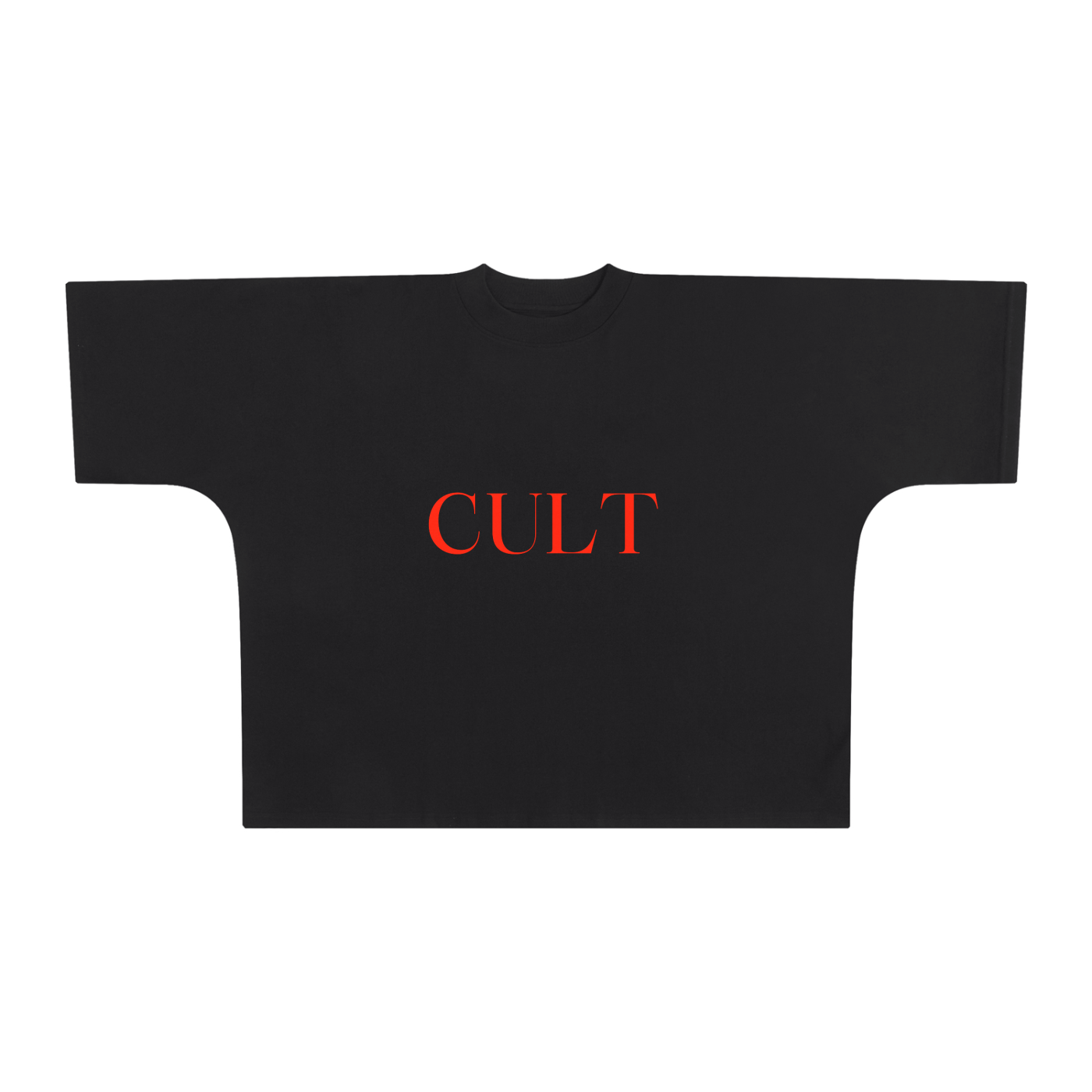 Cult Pattern Cut Boxy Tee