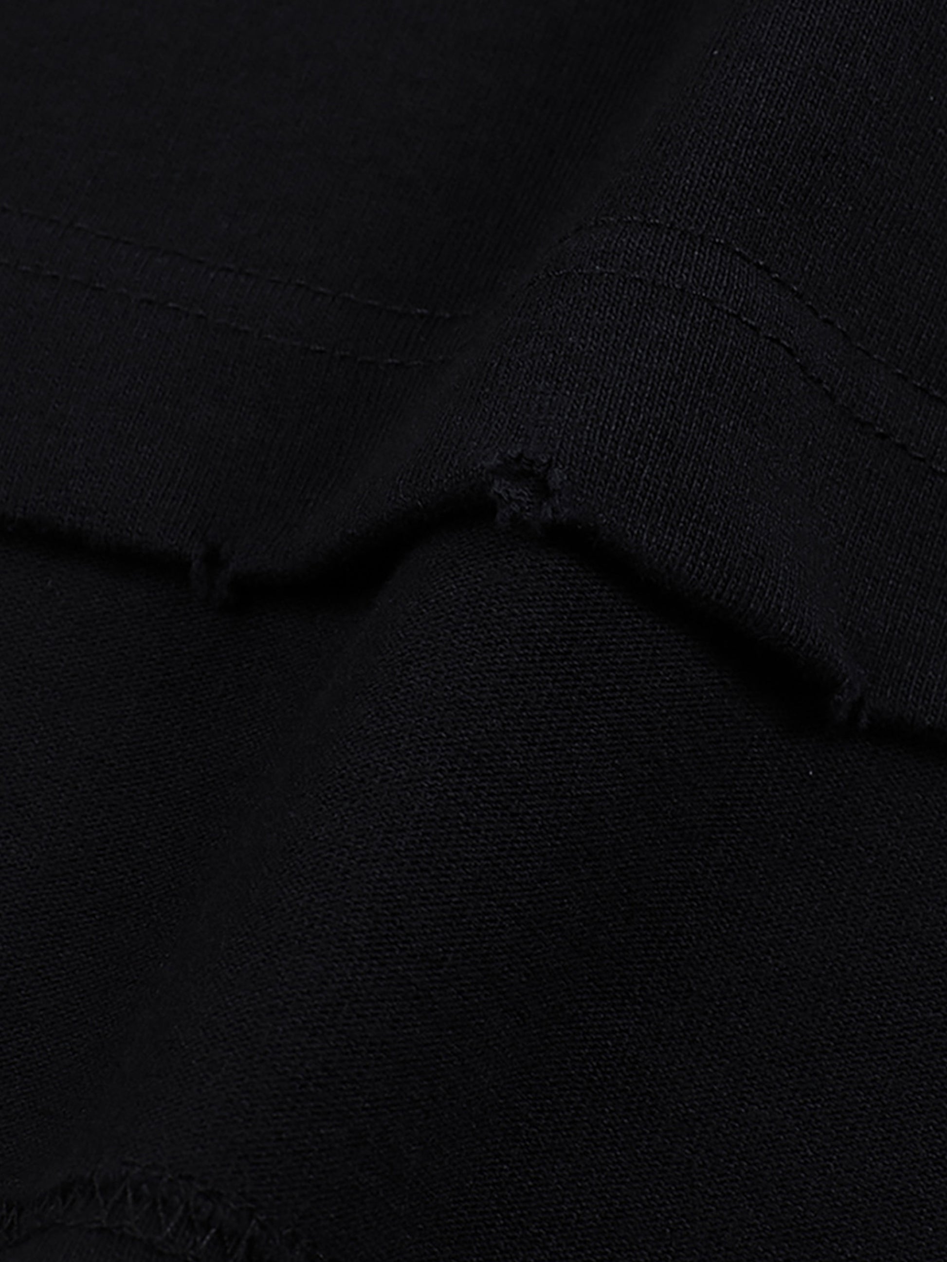 TELL THE TRUTH  Hand-frayed T-Shirt