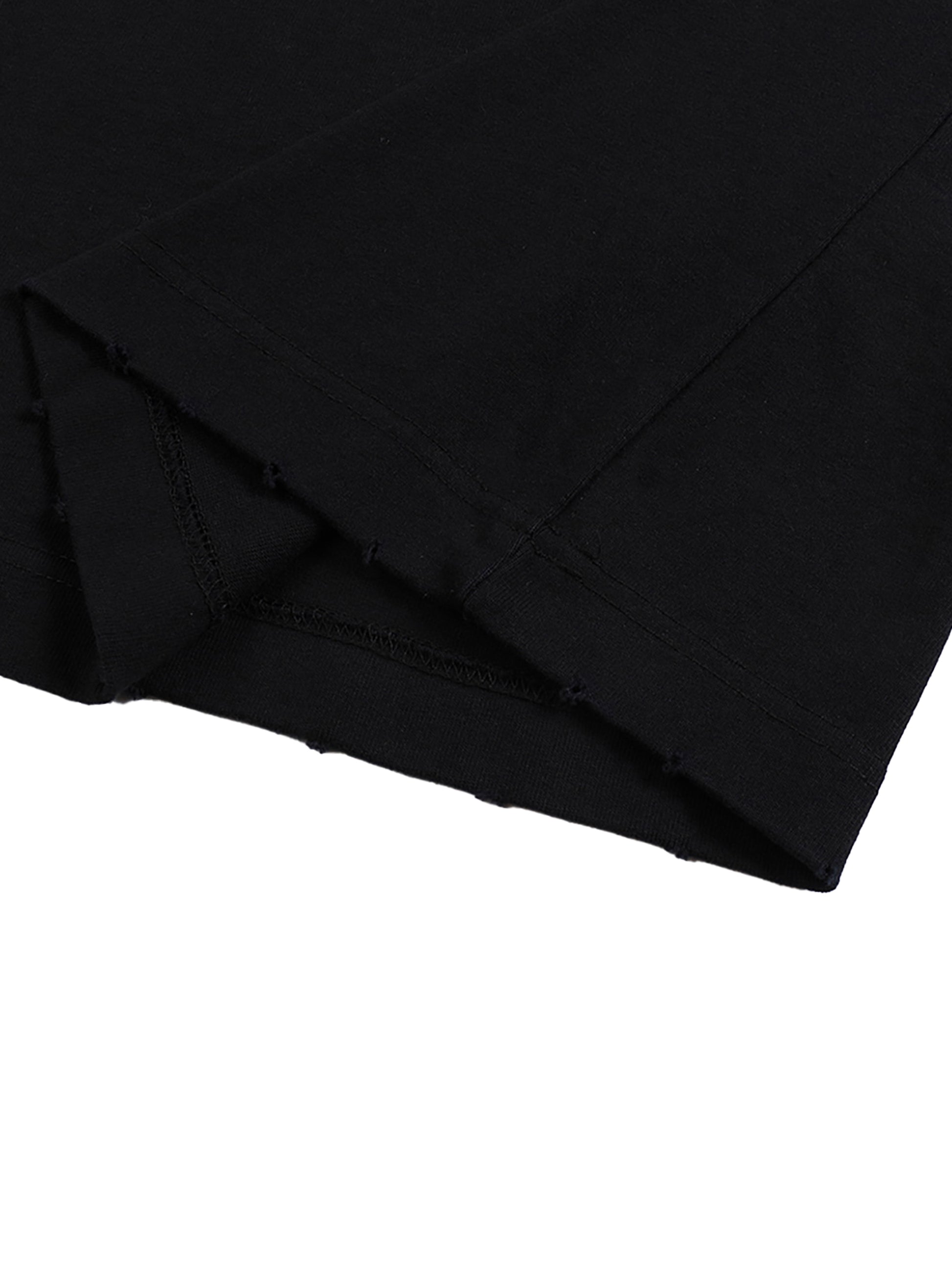 TELL THE TRUTH  Hand-frayed T-Shirt