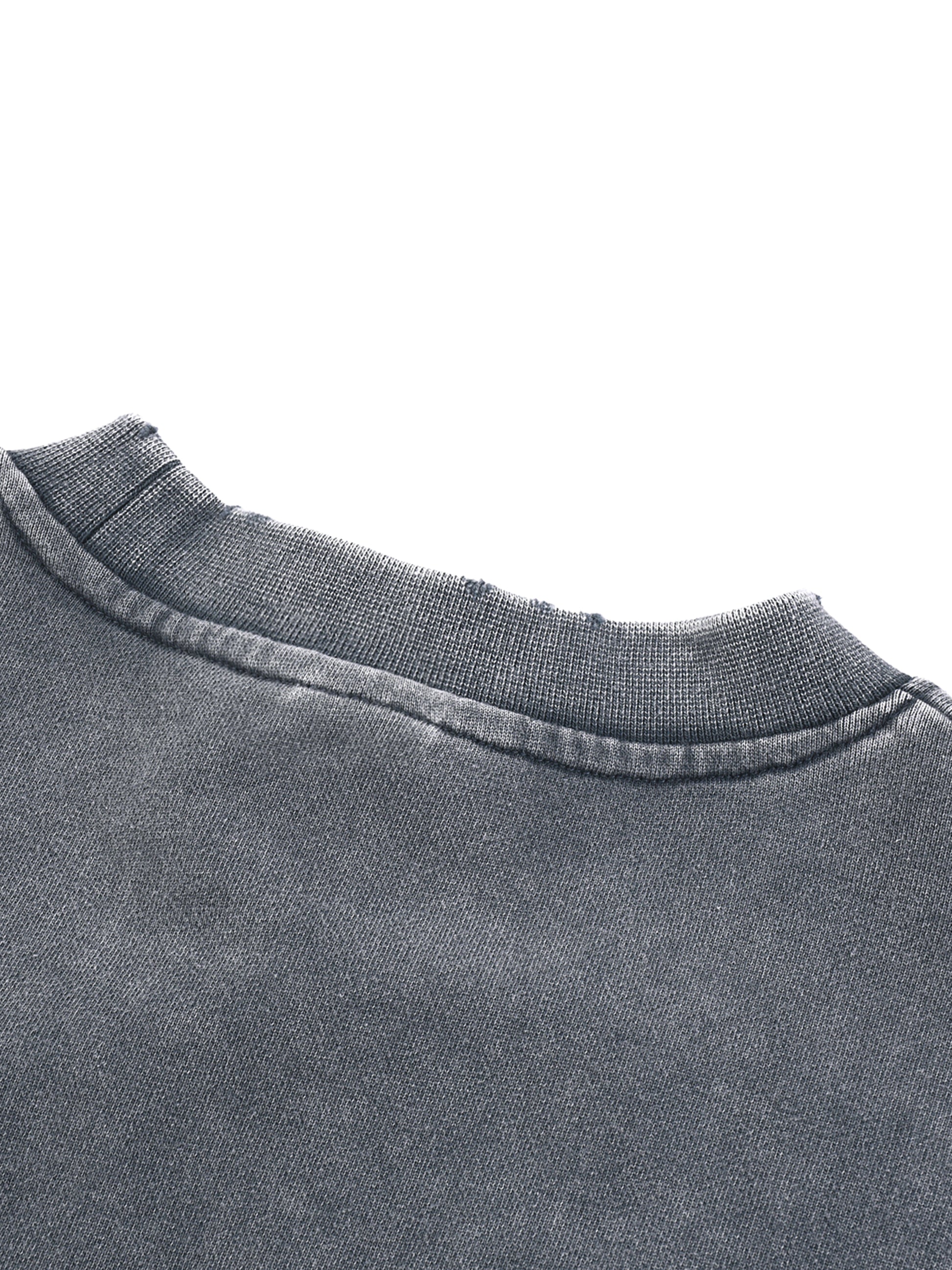 Berlin Snow Washed Cropped Sweatshirt