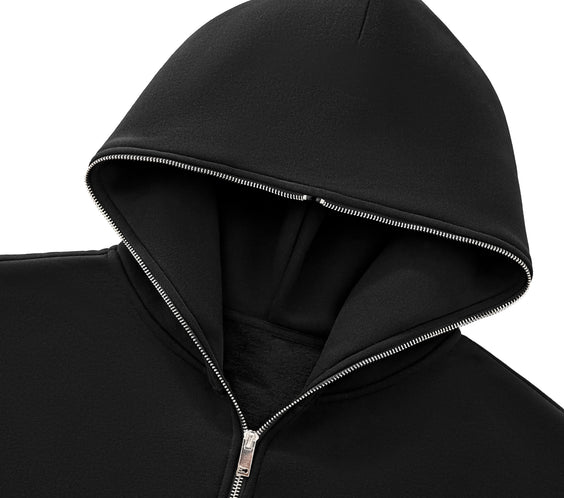 Tell The Truth Full-Zip Boxy Hoodie