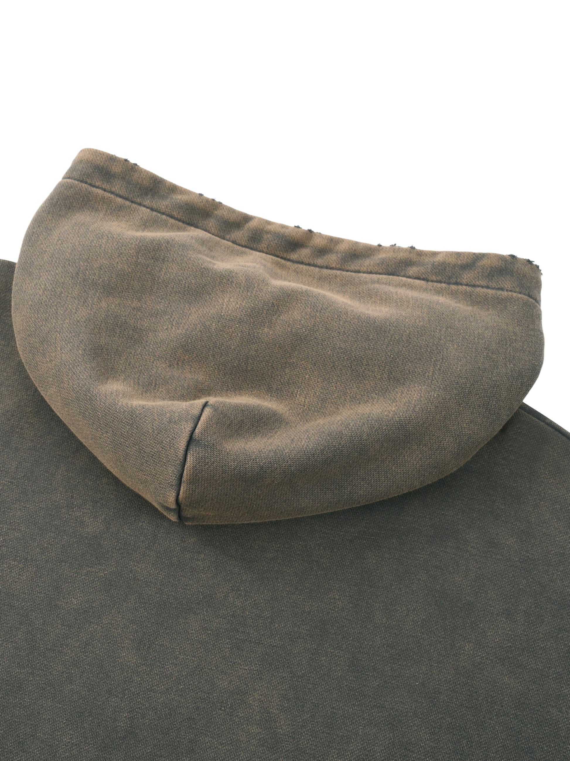 Tell The Truth Vintage Washed Frayed-Hem Hoodie
