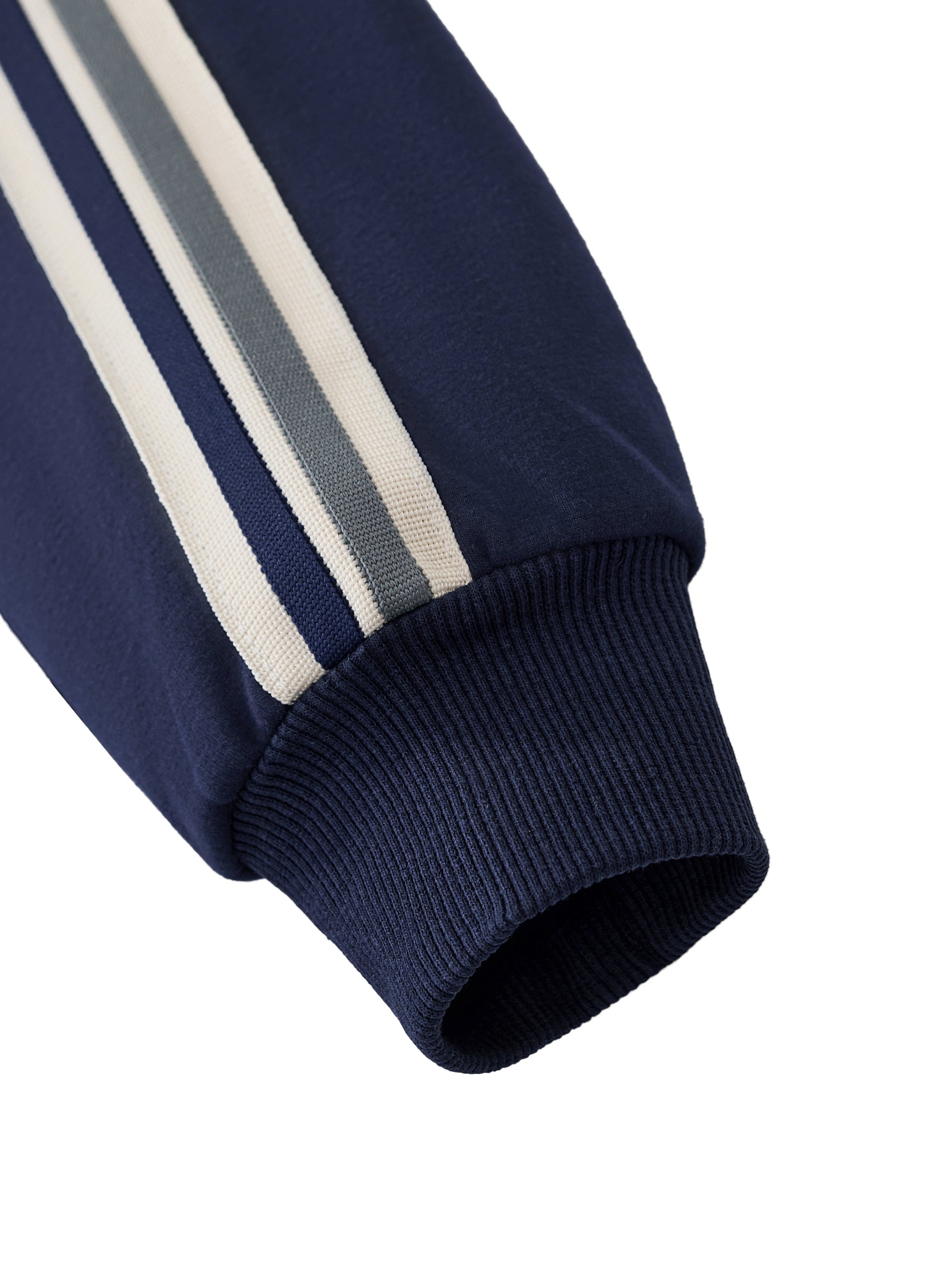 Tell The Truth Side-Stripe Stand Collar  Jacket